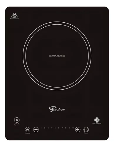 Fogo Cooktop 1 Queimador Induo Preto Fischer 127v